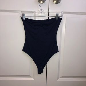 Forever 21 Strapless Bodysuit